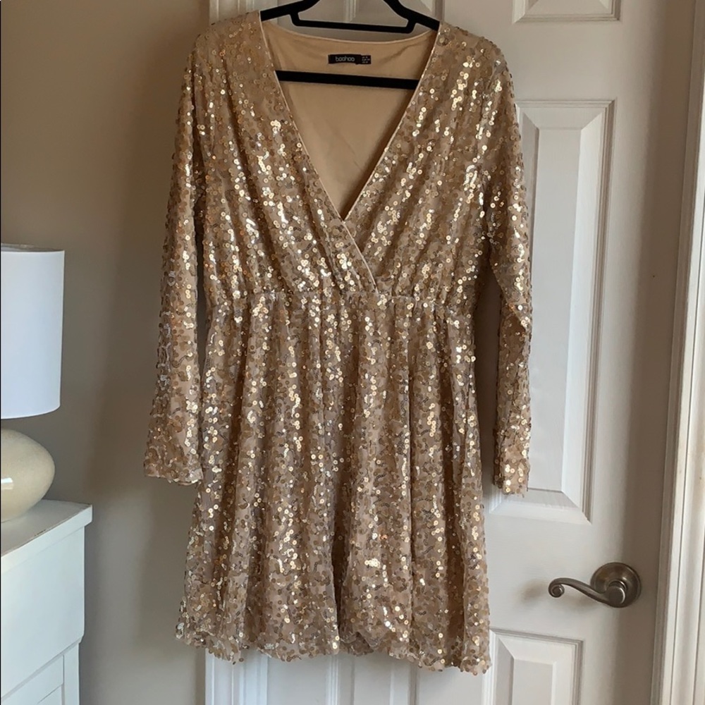 BooHoo Sequin Dress